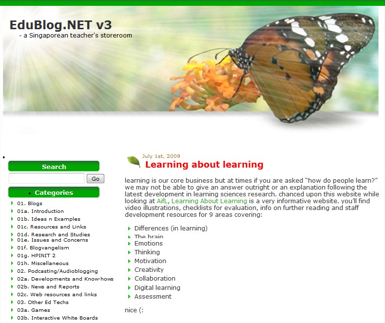 EduBlog.NET new WP look