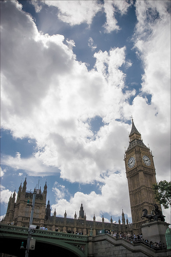 clouds and clocks photo