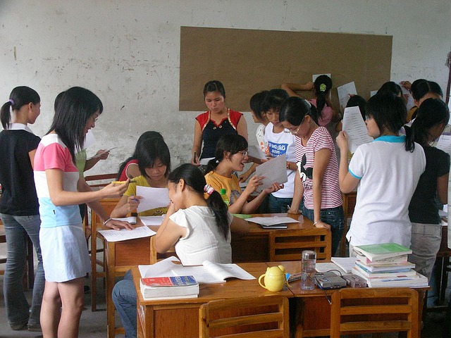classroom students photo